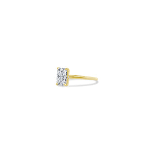 Radiant Diamond Solitaire  Lindsey Leigh Jewelry.
