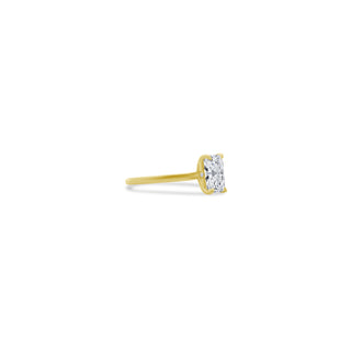Radiant Diamond Solitaire  Lindsey Leigh Jewelry.
