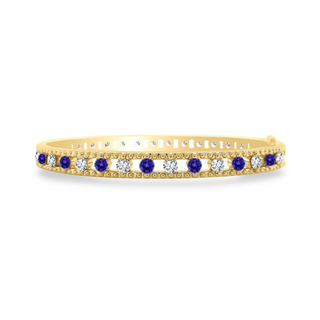 Birthstone Cage Bangle  Lindsey Leigh Jewelry.
