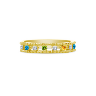 Birthstone Cage Ring  Lindsey Leigh Jewelry.
