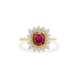 Cushion Cut Gemstone  Lindsey Leigh Jewelry.
