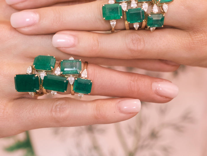 <h1>LLJ Signature <br/>Emerald Ring!</h1>