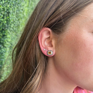 The Nicole Gemstone Earrings  Lindsey Leigh Jewelry.
