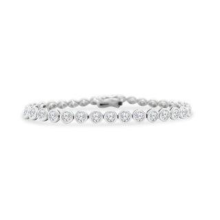 Bezel Set Tennis Bracelet  Lindsey Leigh Jewelry.

