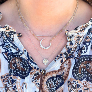 Diamond Halo Crucifix Pendant  Lindsey Leigh Jewelry.
