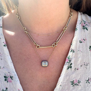 The Nicole Gemstone Necklace  Lindsey Leigh Jewelry.
