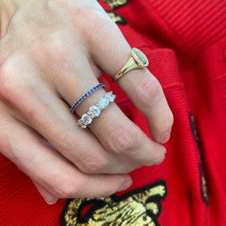 5 Diamond Band  Lindsey Leigh Jewelry.
