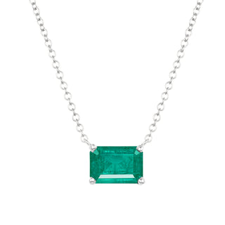 Emerald Necklace  Lindsey Leigh Jewelry.
