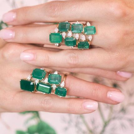 LLJ Signature Emerald Ring