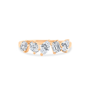 Fancy Shape Diamond Band  Lindsey Leigh Jewelry.

