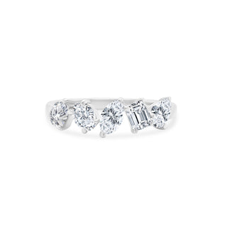 Fancy Shape Diamond Band  Lindsey Leigh Jewelry.
