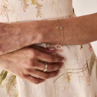 Gold & Diamond Heart Bracelet  Lindsey Leigh Jewelry.
