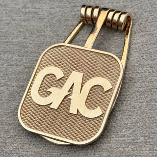 Gold Money Clip  Lindsey Leigh Jewelry.
