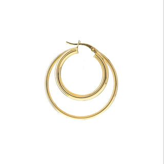 Gold Tube Hoops  Lindsey Leigh Jewelry.
