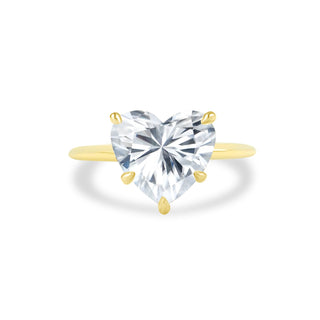 Heart Cut Solitaire  Lindsey Leigh Jewelry.
