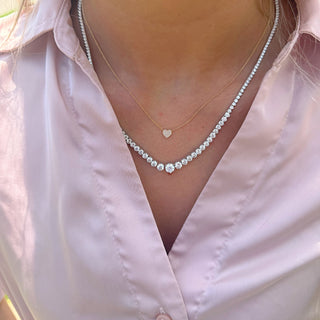 heart necklace LS

