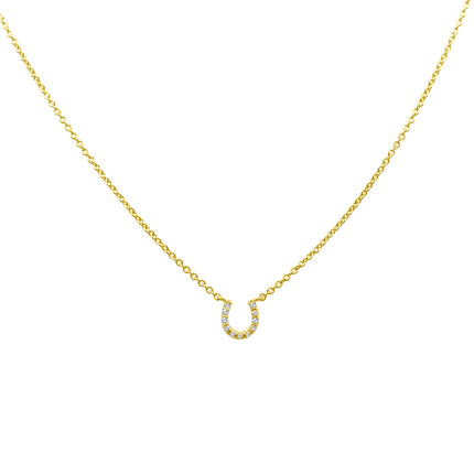 horseshoe necklace