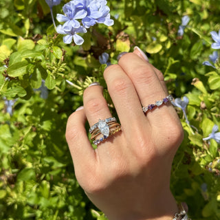 Marquise Cut Solitaire  Lindsey Leigh Jewelry.
