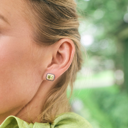 nicole gemstone stud