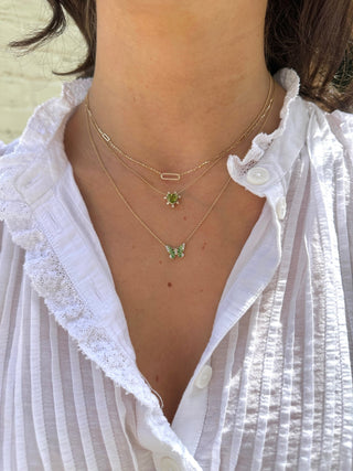 Ombre Butterfly Necklace   Lindsey Leigh Jewelry

