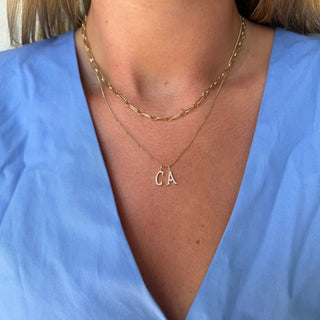 oval paperclip chain2
