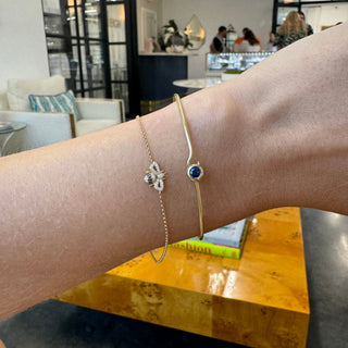 Pave Stripe Bumble Bee Bracelet  Lindsey Leigh Jewelry.
