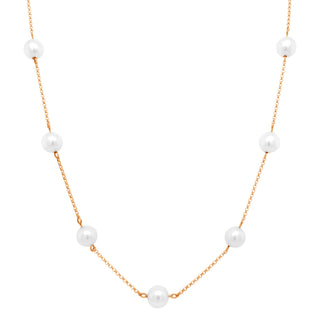 Pearls by the Yard Necklace  Lindsey Leigh Jewelry.

