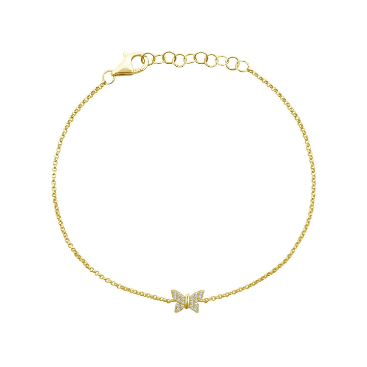 Petite Butterfly Bracelet - Lindsey Leigh Jewelry