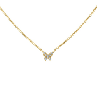 Petite Butterfly Necklace  Lindsey Leigh Jewelry.
