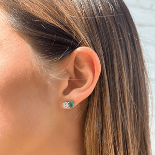 Toi et Moi Earrings  Lindsey Leigh Jewelry.
