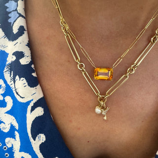 Triple Round Link Chain  Lindsey Leigh Jewelry.
