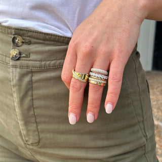 2.40ctw Shared Prong Band  Lindsey Leigh Jewelry.
