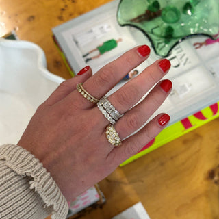 2.40ctw Shared Prong Band  Lindsey Leigh Jewelry.
