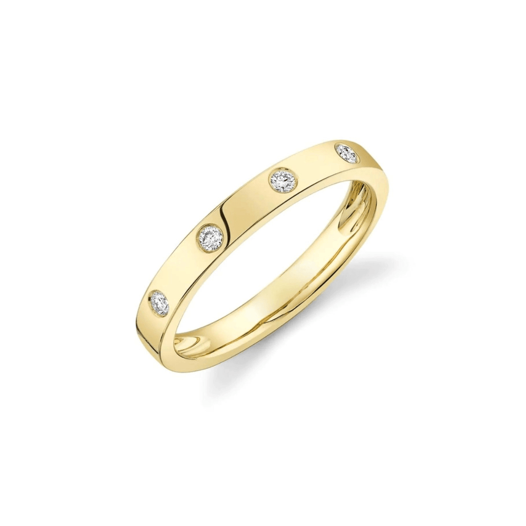 Gold Spacer Band – Lindsey Leigh Jewelry