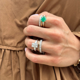 4 U Prong Band  Lindsey Leigh Jewelry.
