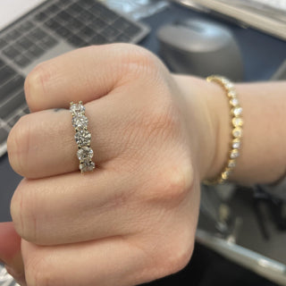 5 Diamond Band  Lindsey Leigh Jewelry.
