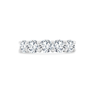 5 Diamond Band  Lindsey Leigh Jewelry.
