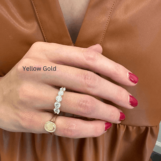 5 Diamond Band  Lindsey Leigh Jewelry.
