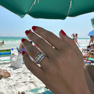 7 Diamond Band  Lindsey Leigh Jewelry.

