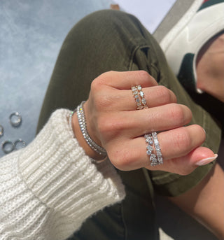 Chasing Radiant Band  Lindsey Leigh Jewelry.
