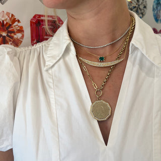 Paper Clip Rolo Chain  Lindsey Leigh Jewelry.
