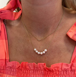 Add a Pearl Necklace  Lindsey Leigh Jewelry.
