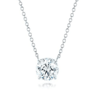 Basket Set Diamond Necklace  Lindsey Leigh Jewelry.
