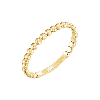 Bead Ring  Lindsey Leigh Jewelry.
