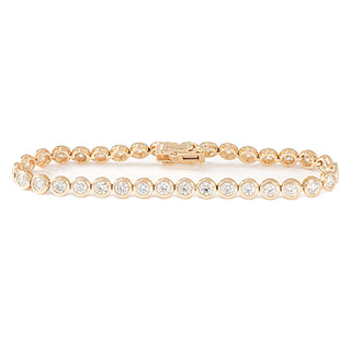 Bezel Set Tennis Bracelet  Lindsey Leigh Jewelry.
