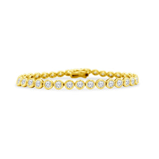 Bezel Set Tennis Bracelet  Lindsey Leigh Jewelry.
