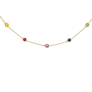 Birthstone Bezel Bracelet  Lindsey Leigh Jewelry.
