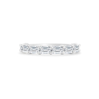 Chasing Emerald Cut Band  Lindsey Leigh Jewelry.
