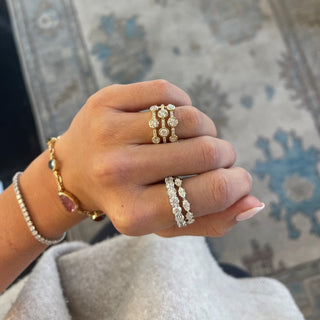 Chasing Marquise Eagle Prong Band  Lindsey Leigh Jewelry.
