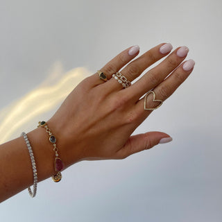 Chasing Marquise Eagle Prong Band  Lindsey Leigh Jewelry.
